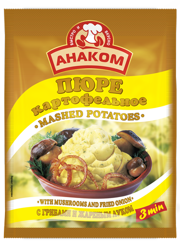 Пюре картофельное АНАКОМ с грибами и жареным луком 35 г