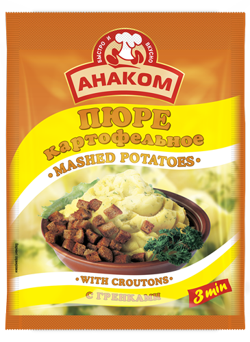 Пюре картофельное АНАКОМ с гренками 35 г