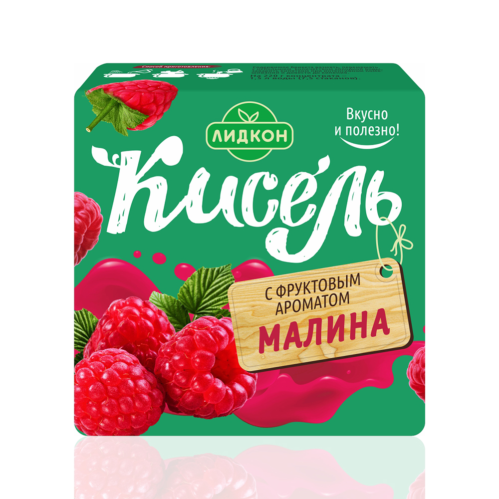 Кисель ЛИДКОН малина 220 г