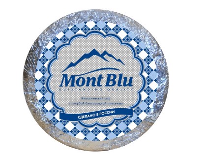 Сыр MONT BLU с голубой благородной плесенью 50%