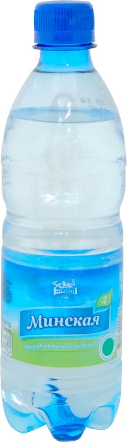 Вода минеральная "Минская 4 " лечебно-столовая газированная 1 л