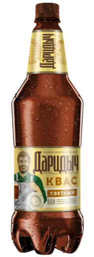 Квас ДАРИДЫЧ светлый 1.5 л