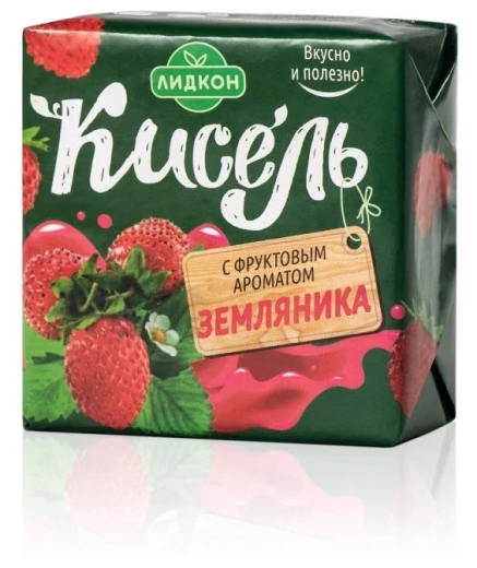 Кисель ЛИДКОН земляника 220 г